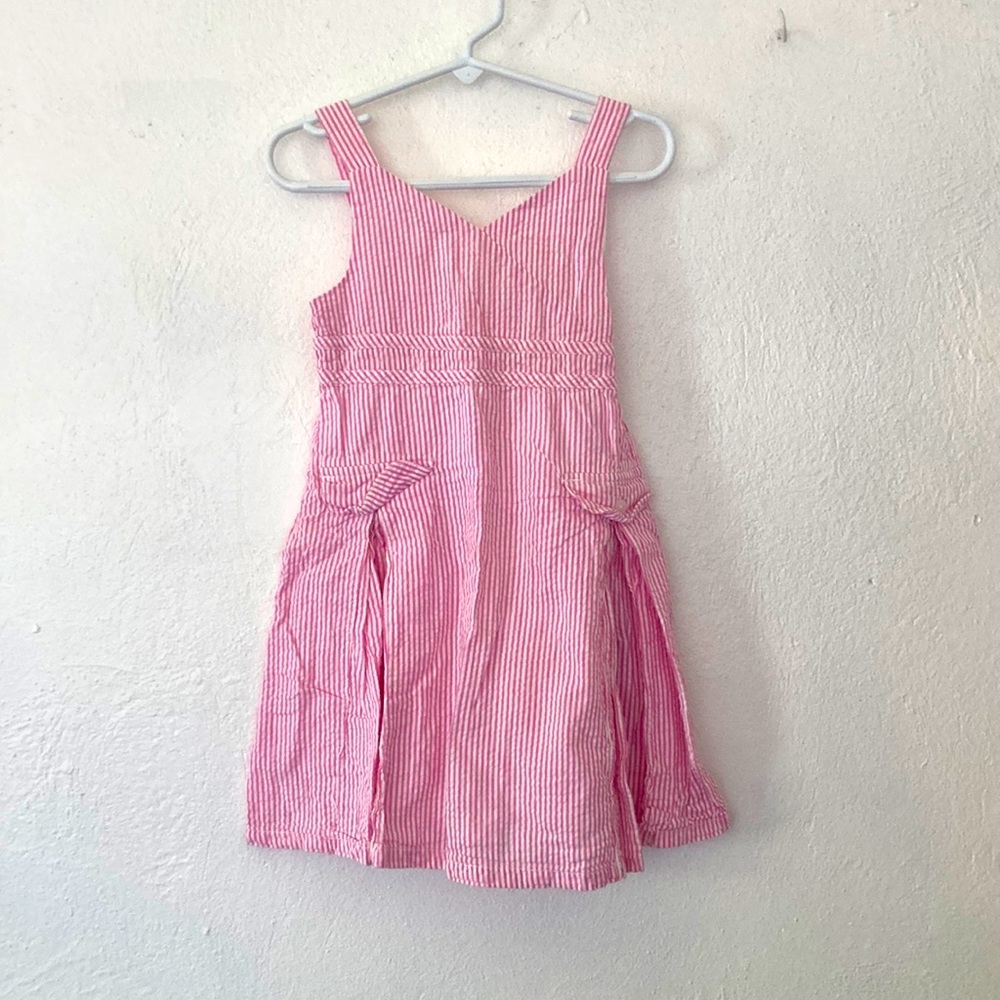 OshKosh pink and white dress, sleeveless
